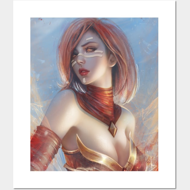 Lina Wall Art by trungbui42